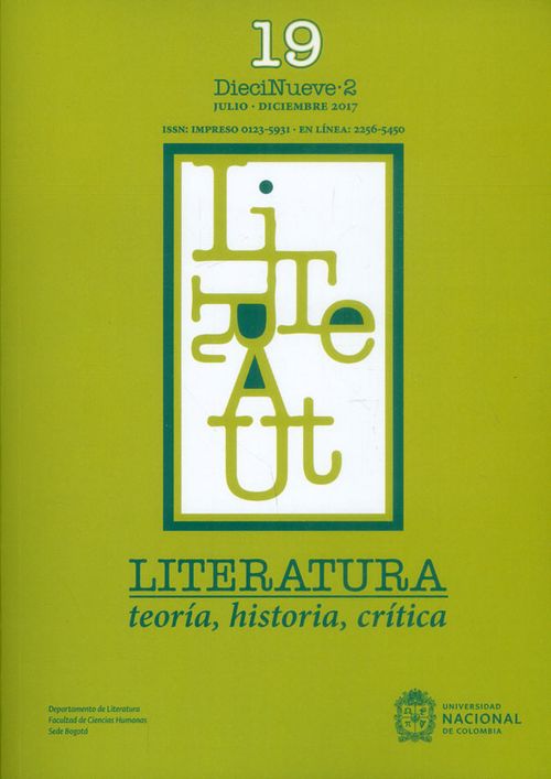 Literatura teoría historia crítica Vol19 No2