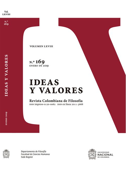 Revista ideas y valores N° 169