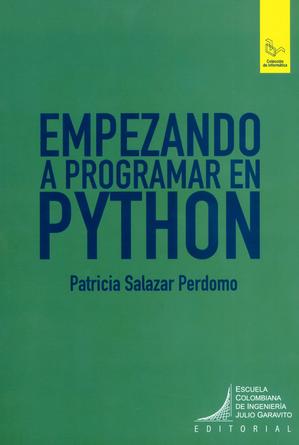 Empezando a programar en Python Guía 1 Libro | Patricia Salazar Perdomo ...