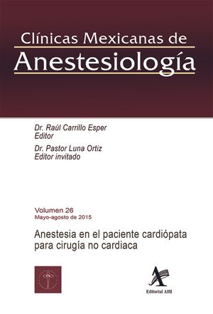 Anestesia en el paciente cardiópata para cirugía no cardiaca