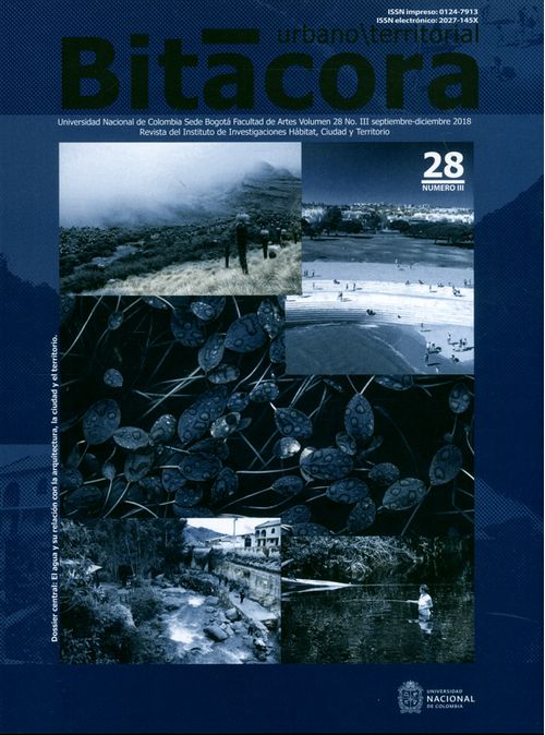 Revista bitácora Urbano\ territorial Vol28 N°3