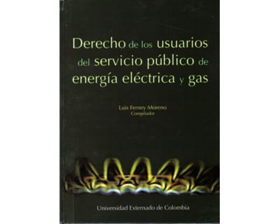 Derecho de los usuarios del servicio público de energía eléctrica y gas