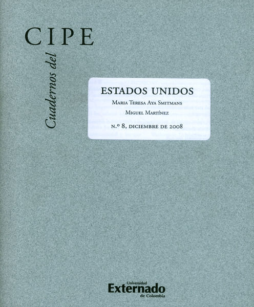 Cuadernos del CIPE No8 Estados Unidos