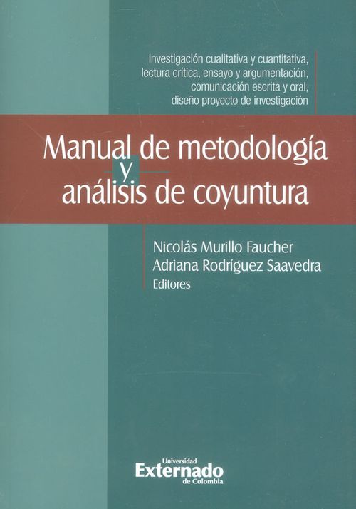 Manual de metodología y análisis de coyuntura