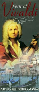 Festival Vivaldi Sus grandes obras Contiene 5 CD DVD