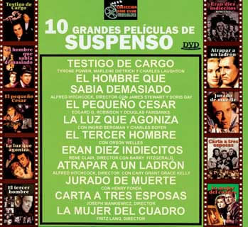 10 Grandes películas de suspenso