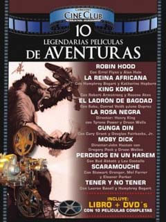 10 Legendarias películas de aventuras