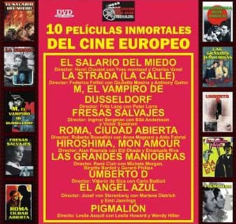 10 Películas inmortales del cine Europeo