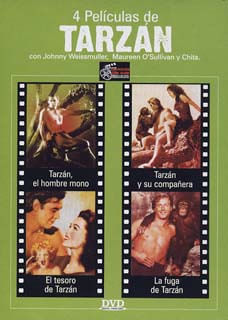 4 Películas de Tarzán
