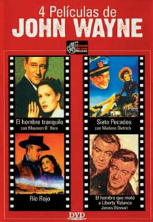 4 películas de John Wayne