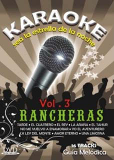 Karaoke rancheras Vol 3