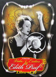 Colección vida y exitos de Edith Piaf Libro y CD