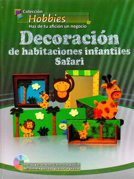 Decoraciones de habitaciones infantiles safari Incluye DVD