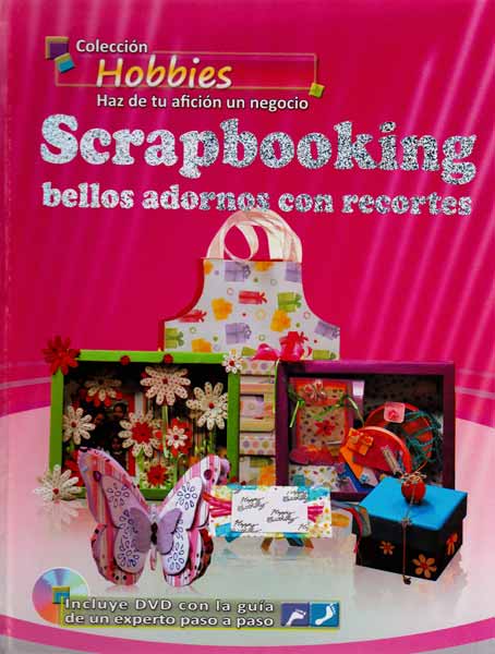 Scrapbooking bellos adornos con recortes Incluye DVD