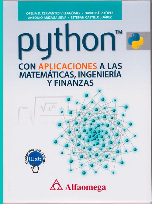 Python con aplicación a las matemáticas ingeniería y finanzas