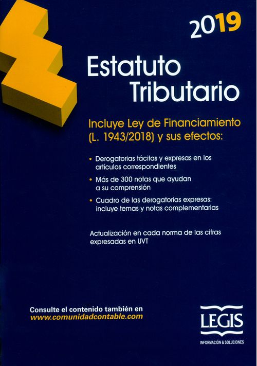 Estatuto tributario 2019 26ª  Edición