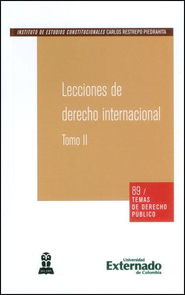 Lecciones de derecho internacional Tomo II