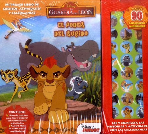 La Guardia del León  El Poder del Rugido  Incluye más de 90 calcomanías reutilizables