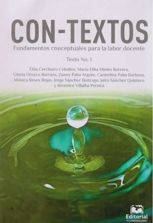 Contextos Fundamentos Conceptuales para la Labor Docente Texto No1