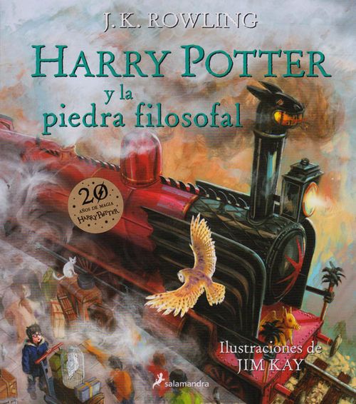 Harry Potter Y La Piedra Filosofal Ilustrado