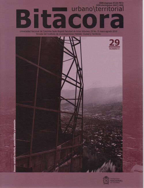 Bitacora urbanoterritorialVol 29 No 2