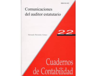 Comunicaciones del auditor estatutario Cuadernos de Contabilidad No 22