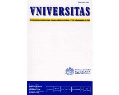 Universitas Jurídica 112