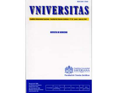 Universitas Jurídica 113