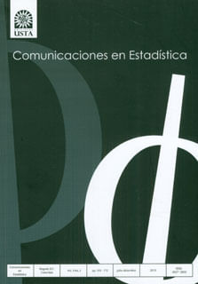 Revista Comunicaciones en estadística Vol 3 No 2