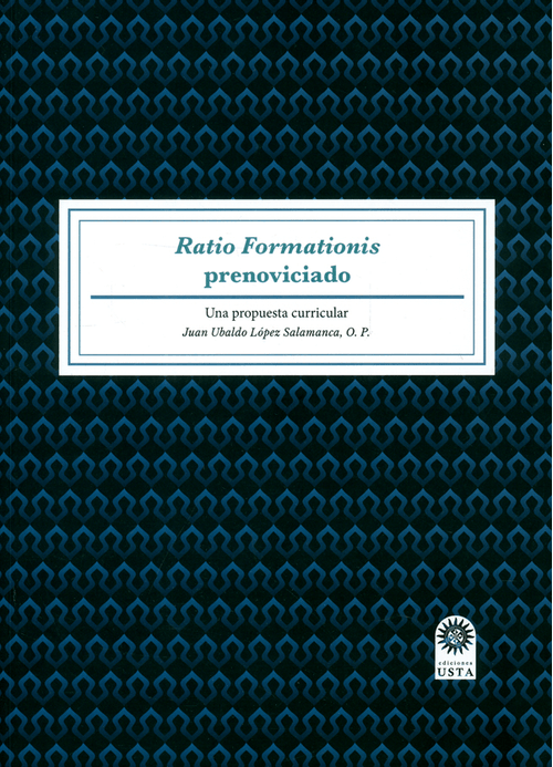 Ratio Formationis prenoviciado Una propuesta curricular