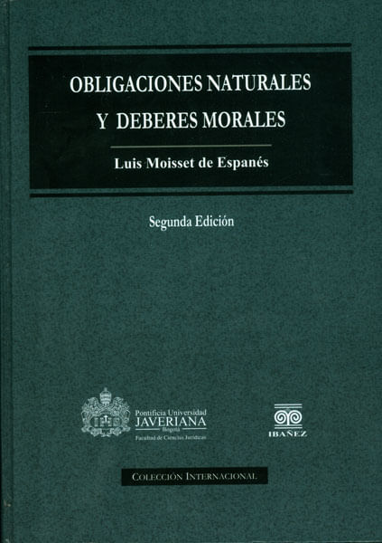 Obligaciones naturales y deberes morales
