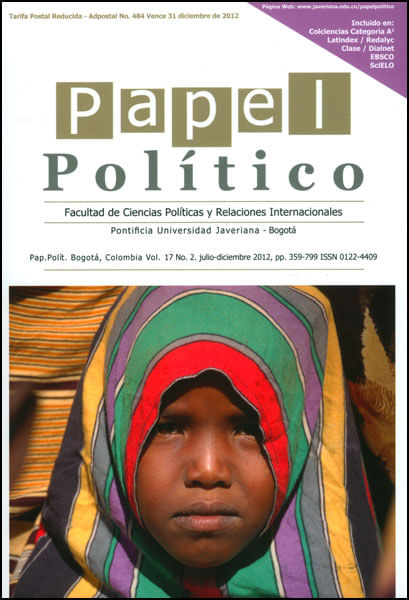 Papel Político Vol 17 No 2