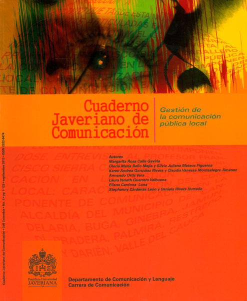 Cuaderno javeriano de comunicación Gestión de la comunicación pública local