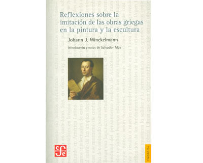 Reflexiones sobre la imitación de las obras griegas en la pintura y la escultura