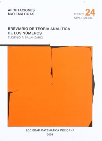 Breviario De Teoría Analítica De Los Números