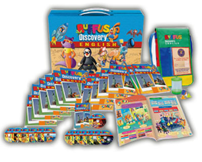 Ruffus Discovery English XII Tomos Incluye CD´s  y DVD´s