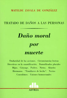 Tratado de daños a las personas Daño moral por muerte