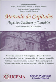 Mercado de capitales  Aspectos jurídicos y contables