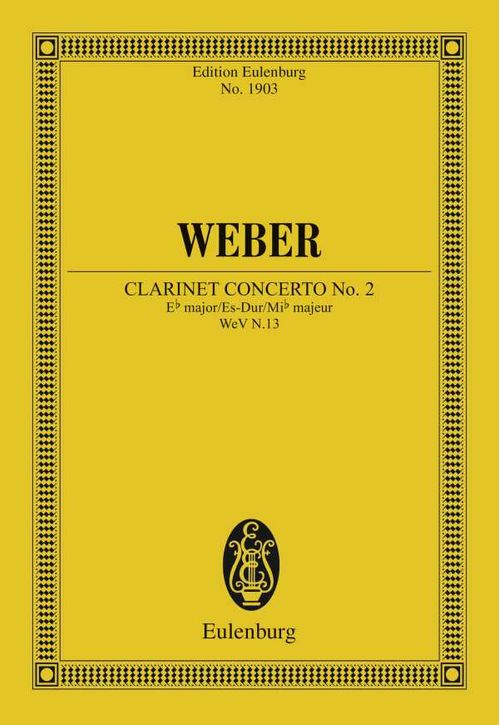 Clarinet Concerto No. 2 Eb major
