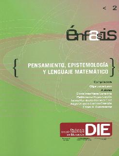 Pensamiento epistemología y lenguaje matemático