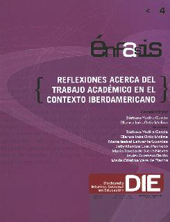 Reflexiones acerca del trabajo académico en el contexto iberoamericano