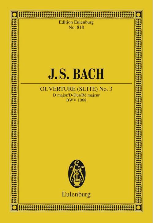 Overture (Suite) No. 3 D major