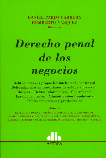 Derecho penal de los negocios