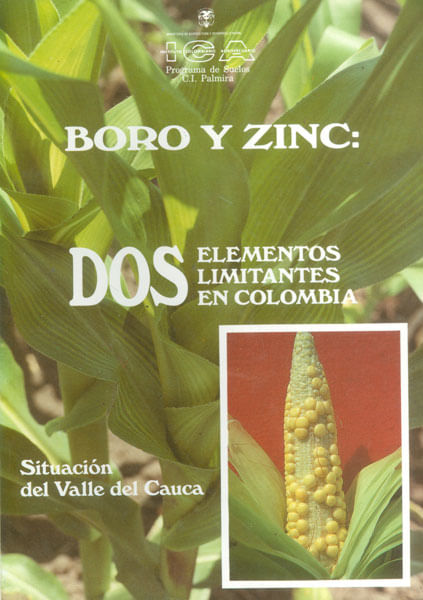 Boro y zinc dos elementos limitantes en Colombia Situación del Valle del Cauca