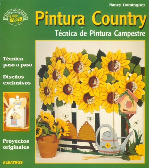 Pintura Country. Técnica de pintura campestre