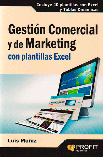 Gestión Comercial y de Marketing Incluye 40 plantillas con Excel y Tablas Dinámicas