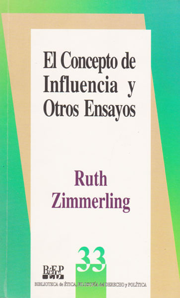 El concepto de influencia y otros ensayos