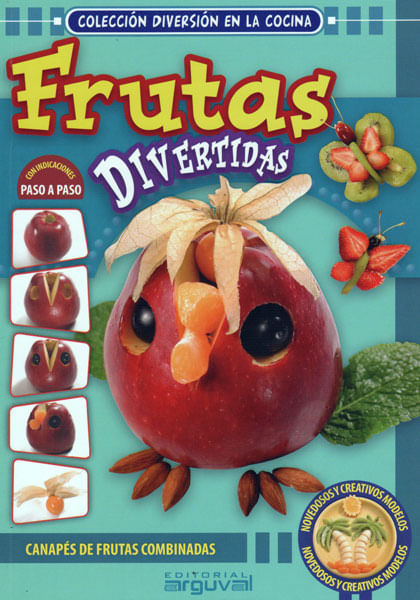 Frutas divertidas Canapés de frutas combinadas