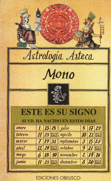 Astrología Azteca Mono