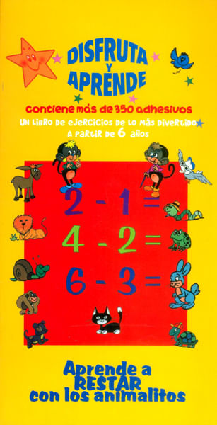 Disfruta y aprende a restar con los animalitos